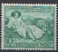 D, Bizone, Mi.Nr. 108 Goethe (10+5 Pf)