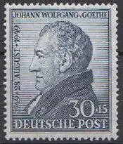 D, Bizone, Mi.Nr. 110 Goethe (30+15 Pf)