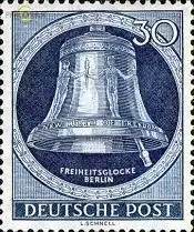 Berlin Mi.Nr. 85 Glocke Klöppel rechts (30)