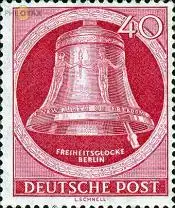 Berlin Mi.Nr. 86 Glocke Klöppel rechts (40)