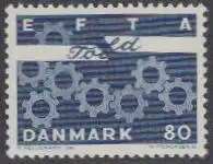 Dänemark Mi.Nr. 450y Aufhebung d.Zollschranken zwischen EFTA-Ländern (80)