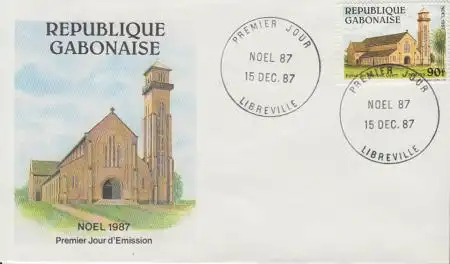 Gabun Mi.Nr. 999 Weihnachten, Theresienkirche (90)