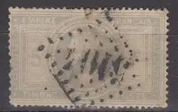 Frankreich MiNr. 32 Kaiser Napoleon III. (2. Wahl, dünne Stellen) 