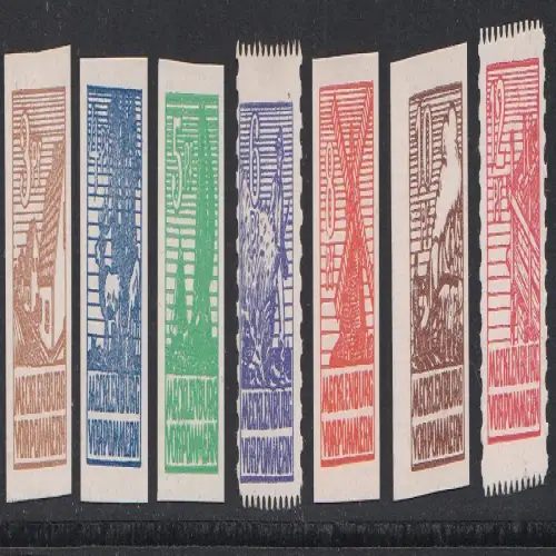 D, SBZ, Mi.Nr.29x bis 36x, postfrisch