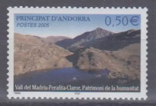 Andorra franz Mi.Nr. 626 UNESCO-Welterbe