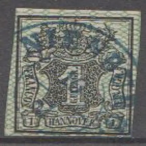Hannover, Mi.Nr. 9 Wappen 