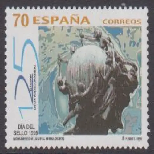 Spanien Mi.Nr. 3497, 125 Jahre Weltpostverein (UPU)