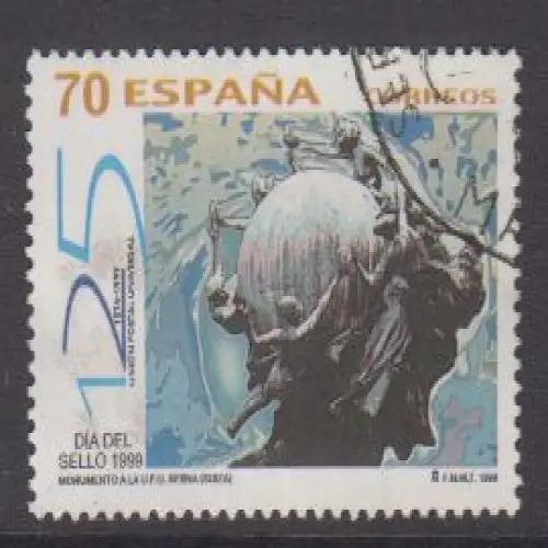 Spanien Mi.Nr. 3497, 125 Jahre Weltpostverein (UPU)
