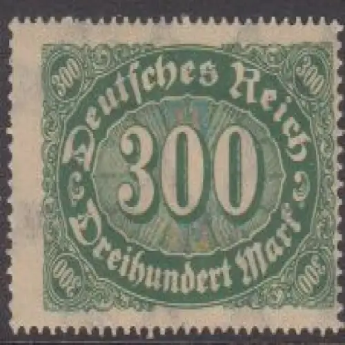 Deutsches Reich Mi.Nr. 249 Ziffern im Queroval, Wz. 2 (300)