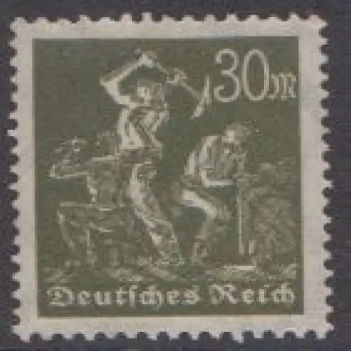 D,Dt.Reich Mi.Nr. 243 Freimarken Arbeiter (30)