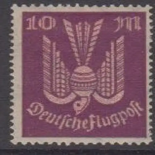 D,Dt.Reich Mi.Nr. 235 Flugpost Holztaube (mit farbigem Unterdruck) (10)