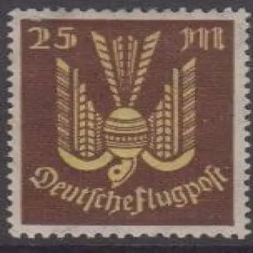 D,Dt.Reich Mi.Nr. 236 Flugpost Holztaube (mit farbigem Unterdruck) (25)