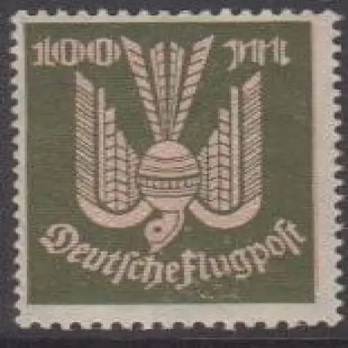 D,Dt.Reich Mi.Nr. 237 Flugpost Holztaube (mit farbigem Unterdruck) (100)