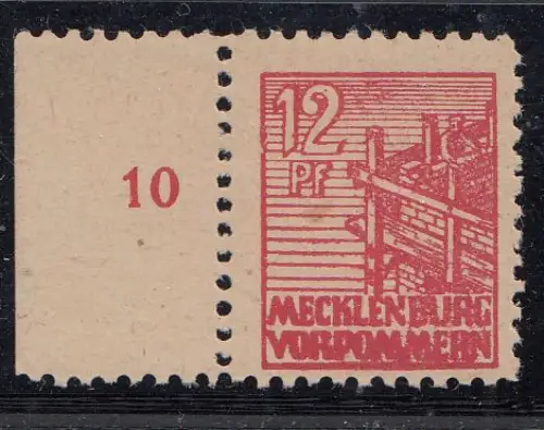 D, SBZ, Mi.Nr.36zz, postfrisch, geprüft