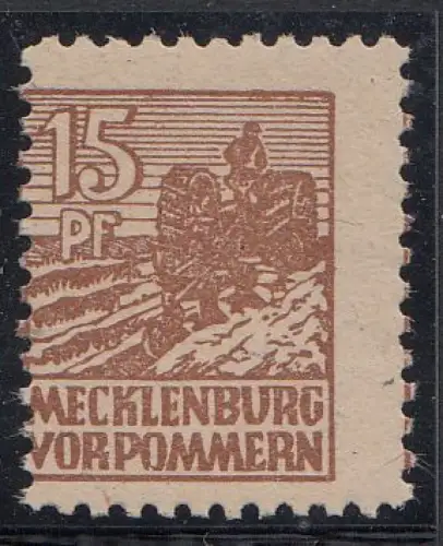 D, SBZ, Mi.Nr.37ye, postfrisch, geprüft