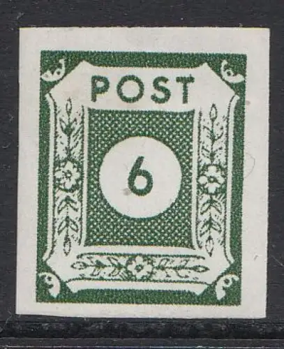 D, SBZ, Mi.Nr.43BIIa mit Plf. VIII, postfrisch, geprüft