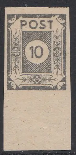 D, SBZ, Mi.Nr.52atx vom Unterrand, postfrisch