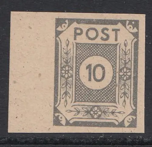 D, SBZ, Mi.Nr.52auy vom Seitenrand, postfrisch