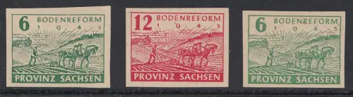 D, SBZ, Mi.Nr.85 - 86wb, postfrisch