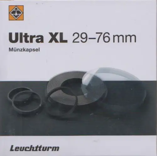 Leuchtturm Münzkapsel Ultra XL, (Ø 29-76)