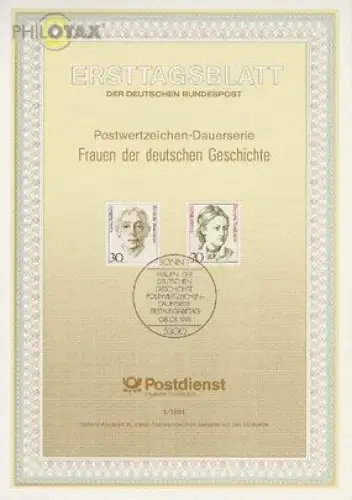 D,Bund Mi.Nr. 1/91 Freim., Frauen (Marken MiNr.1488-1489)