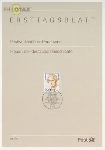 D,Bund Mi.Nr. 39/97 Freim., Frauen, Maria Probst (Marke MiNr.1956)
