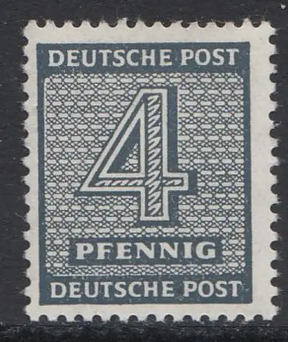 D, SBZ, MiNr. 127Xza, postfrisch