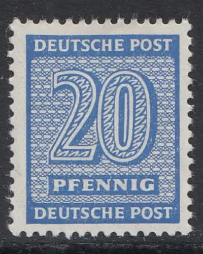 D, SBZ, MiNr. 134Xz, postfrisch