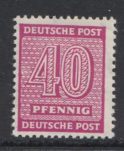D, SBZ, MiNr. 136Ywc, postfrisch