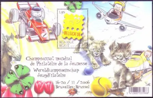 Belgien Mi.Nr. Block 113 Briefmarkenausstellung BELGICA '06