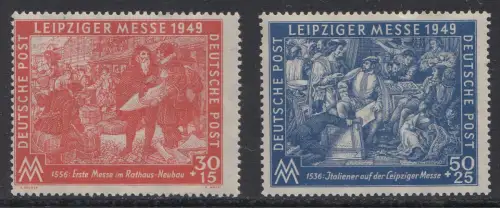 D, SBZ, MiNr. 230 - 231, postfrisch