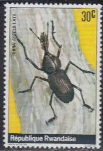 Ruanda Mi.Nr. 931A Käfer, Rhina afzelii Lath (30)