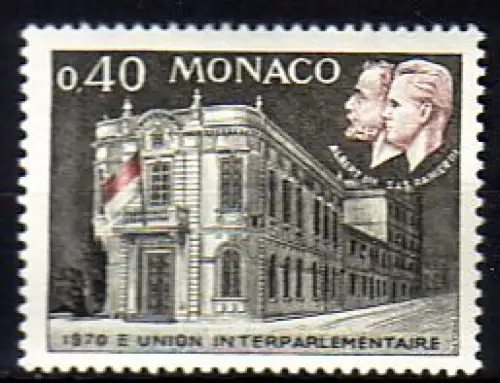 Monaco Mi.Nr. 958 Tagung der Interparlamentarischen Union (0,40)