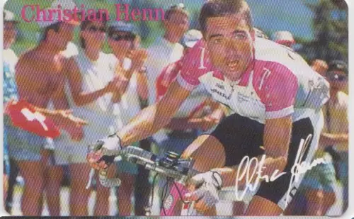 Telefonkarte P 19 09.97 Tour de France 1997, Team Telekom: Christian Henn