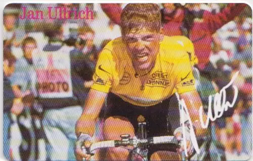 Telefonkarte P 14 09.97 Tour de France 1997, Team Telekom: Jan Ullrich
