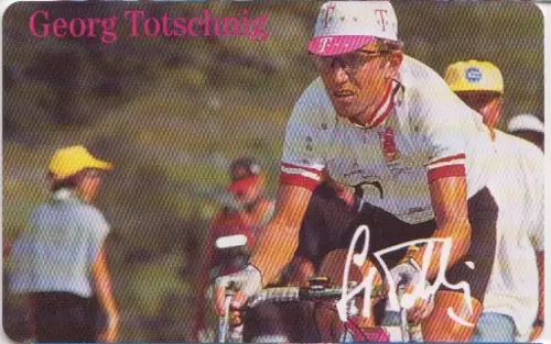 Telefonkarte P 33 10.97 Tour de France 1997, Team Telekom: Georg Totschnig