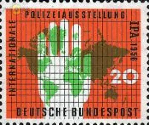 D,Bund Mi.Nr. 240 Int. Polizeiausstellung (20)