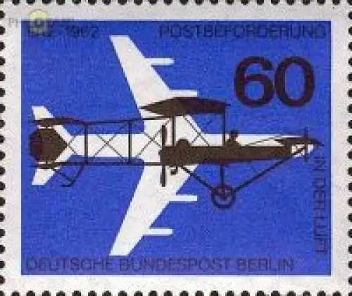 Berlin Mi.Nr. 230 Postbeförderung in der Luft, Gelber Hund (60)