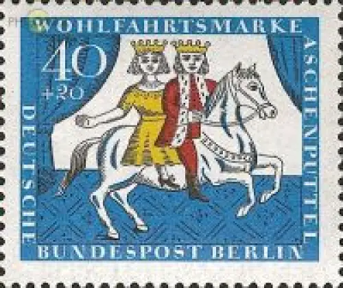 Berlin Mi.Nr. 269 Wohlfahrt 65 Aschenputtel, Pferd (40+20)