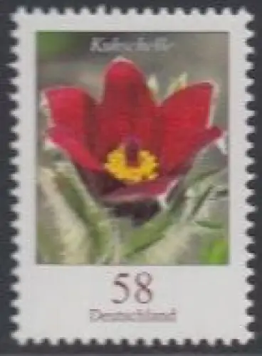 D,Bund Mi.Nr. 2968 Bog. Freim. Blumen, Kuhschelle (58 Bogenmarke)