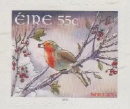 Irland Mi.Nr. 1957 Weihnachten, Rotkehlchen, skl. (55)