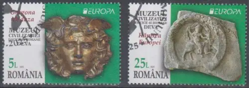 Rumänien MiNr. (noch nicht im Michel) Europa 2025 Archäologie (2 Marken)