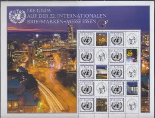 UNO Wien Mi.Nr. Klbg.748 Grußmarke Messe Essen 