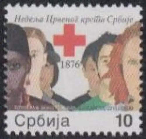 Serbien Zwangszuschlagsm.Mi.Nr. 35 Woche d.Roten Kreuzes (10)