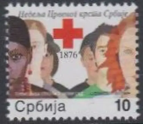 Serbien Zwangszuschlagsm.Mi.Nr. 49 Woche des Roten Kreuzes (10)