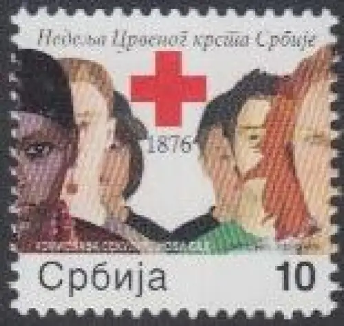 Serbien Zwangszuschlagsm.Mi.Nr. 58 Woche des Roten Kreuzes (10)