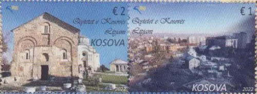 Kosovo MiNr. 568-569 Städte im Kosovo - Lipjan (Zdr.)