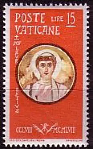 Vatikan Mi.Nr. 307 Christliche Märtyrer, Laurentius (15)