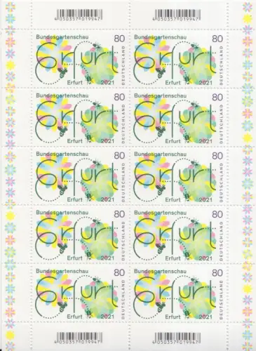 D,Bund Mi.Nr. 3600 Bundesgartenschau Erfurt (Klbg.)