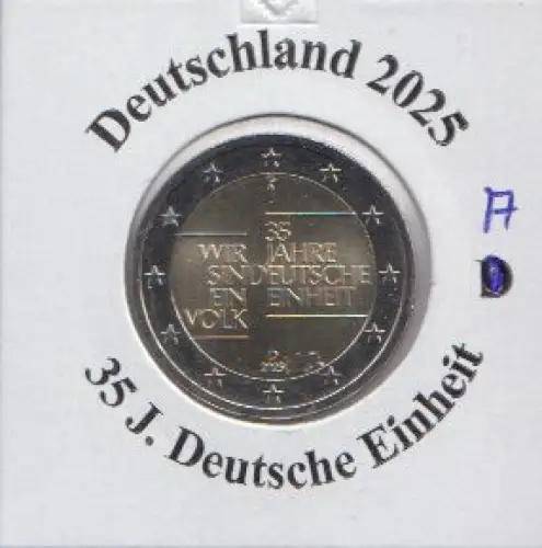 Deutschland 2025, 35 Jahre Deutsche Einheit A